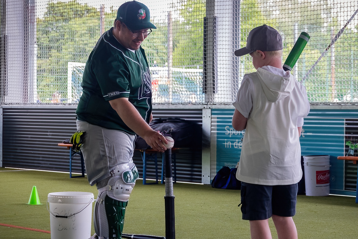 baseball-freilufthalle Baseball in der McArena Freilufthalle