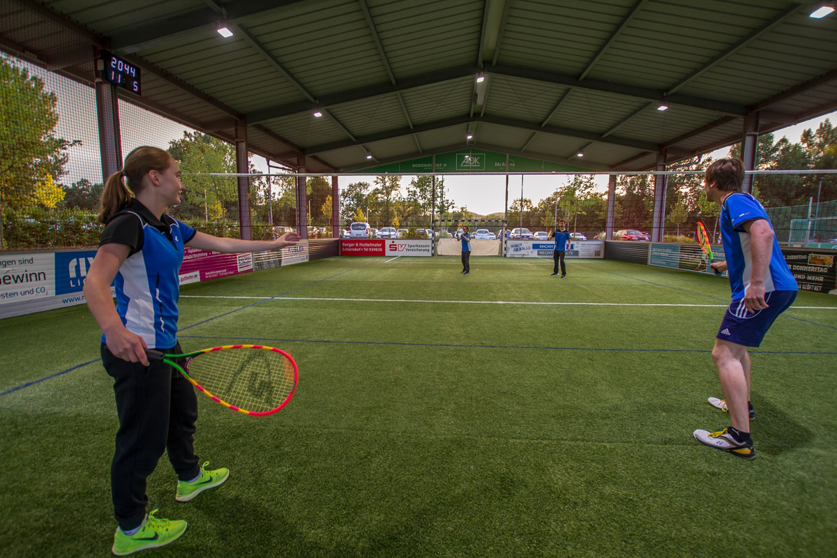 racketsport-freilufthalle Racketsport in der McArena